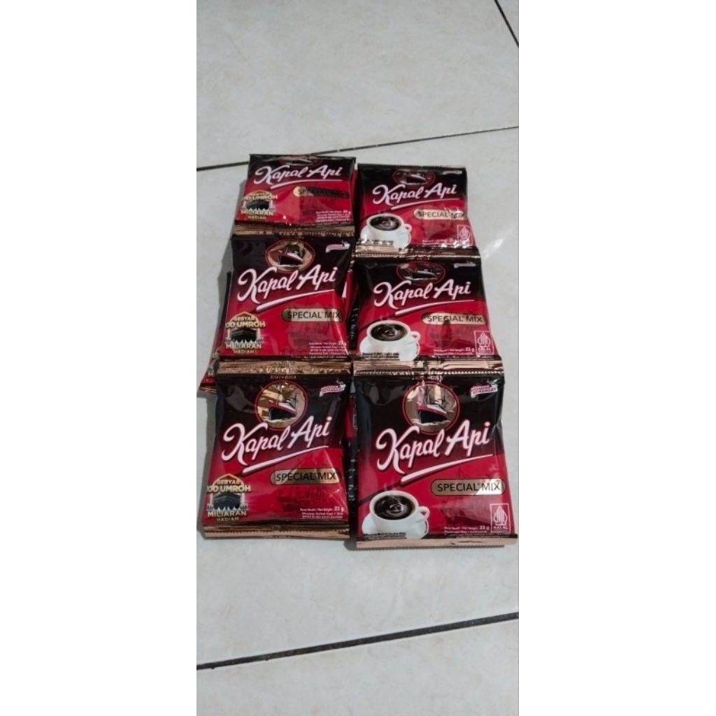 

kopi kapal api special mix 1 renceng isi 10sacet 23gr