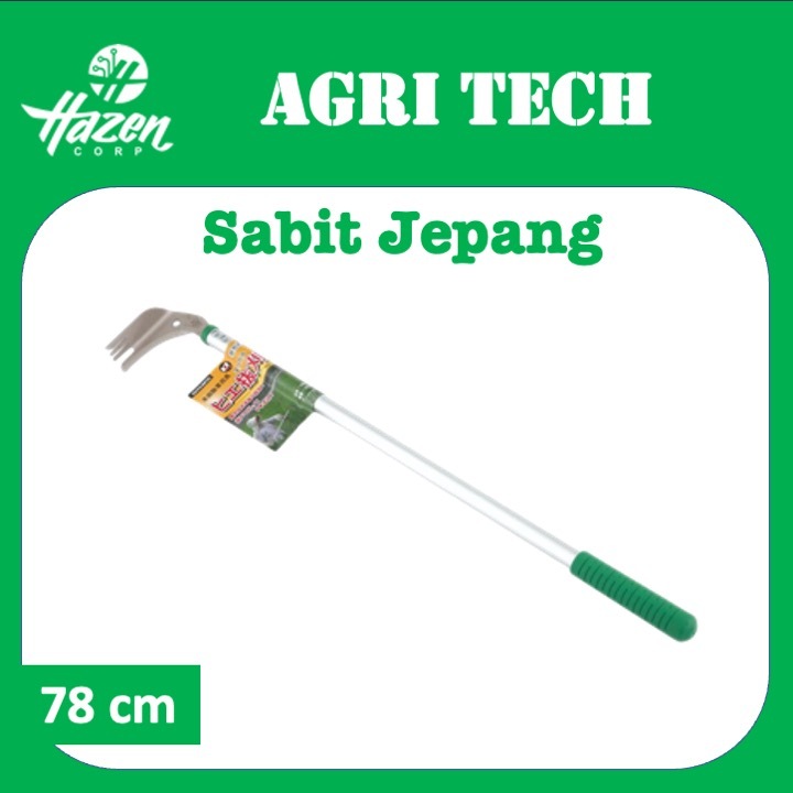 Arit sabit Jepang untuk penyiang gulma di kebun dan sawah