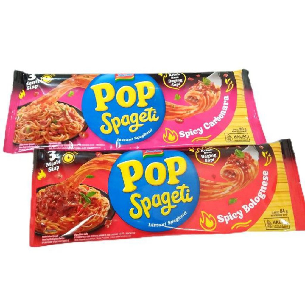 

INDOMIE POP SPAGHETTI BUDLING ISI 5