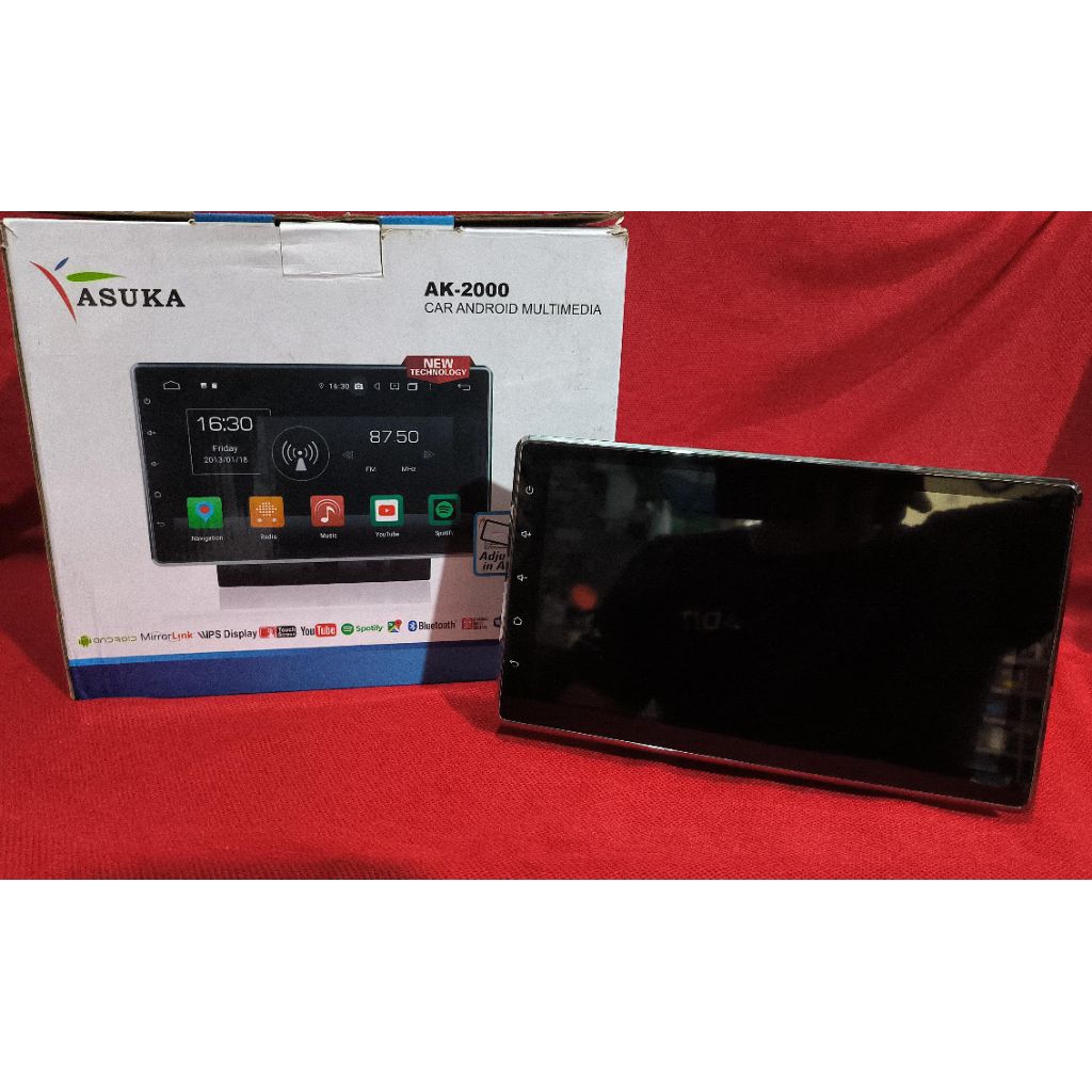 Head Unit Asuka AK2000 DL – Bekas, Kondisi Mulus Seperti Baru