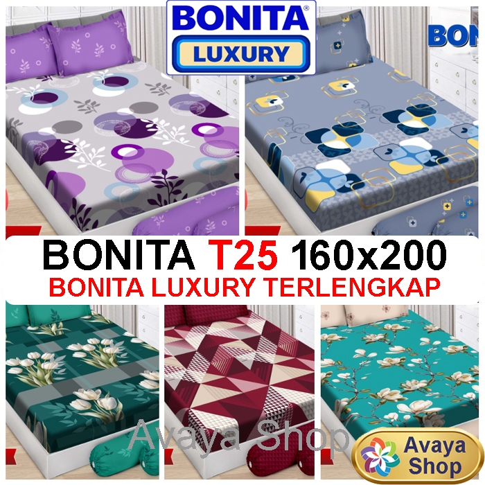 SPREI BONITA 160x200 TINGGI 25 / SPREI BONITA QUEEN / SEPRAI BONITA 160x200 LUXURY