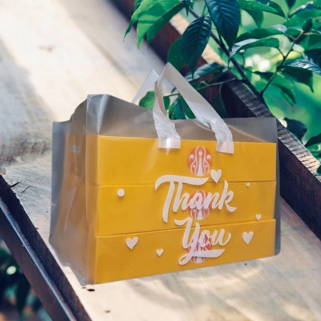 

Paper Bag Dove 1 Pc Kantong Plastik Transparan Motif Thank You 30 x 30