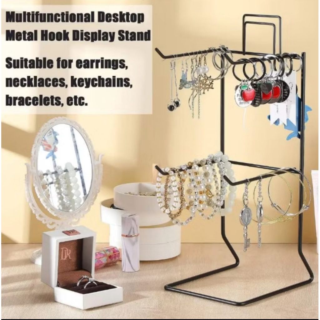 RAK DISPLAY AKSESORIS TEMPAT MENGGANTUNGKAN PERHIASAN/COCOK UNTUK KONTER