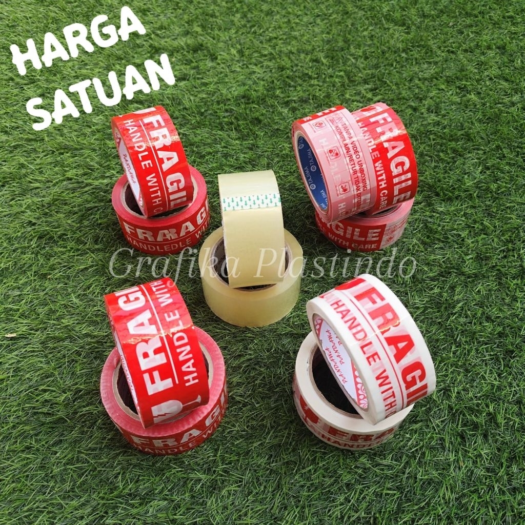 

SATUAN Lakban Bening | Fragile | Unboxing