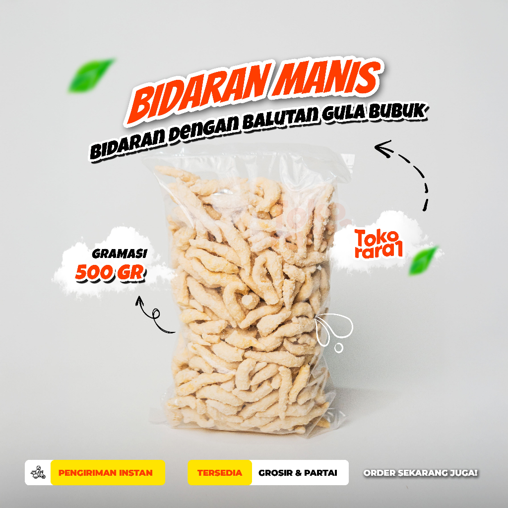 

Bidaran manis bolot 500gr