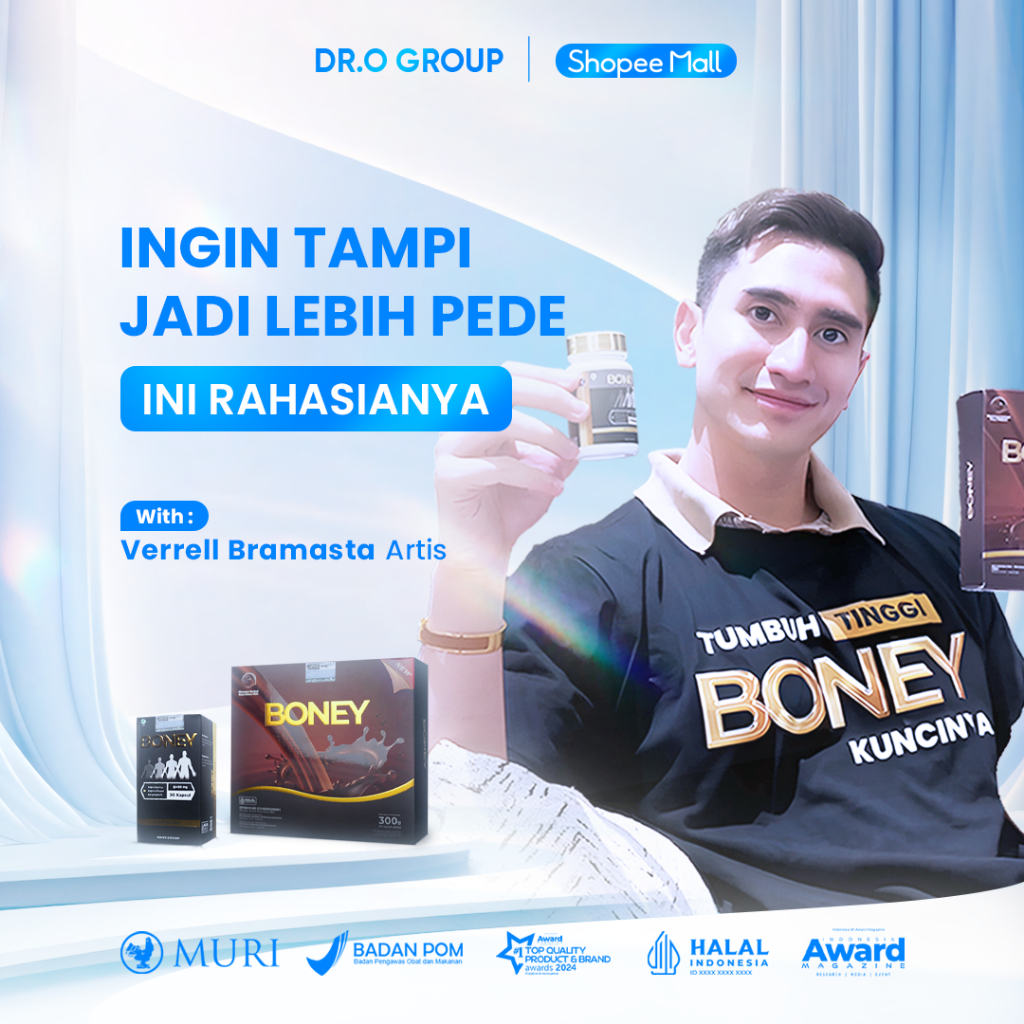 Dr O - Boney/Kapsul Peninggi Herbal (Bundling 5)