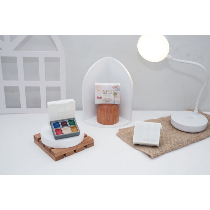 

COLORE Solid Paint Solid Watercolor 6 Warna