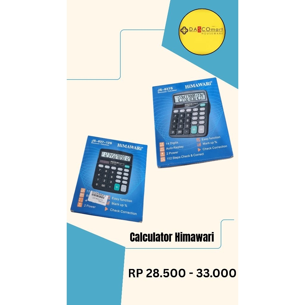 

Calculator merek Himawari
