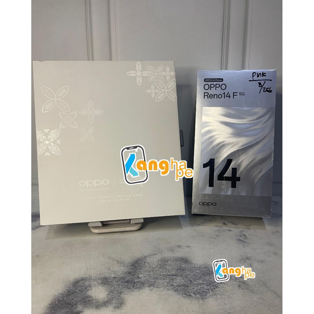 oppo reno14f pink 8/256 new free gift