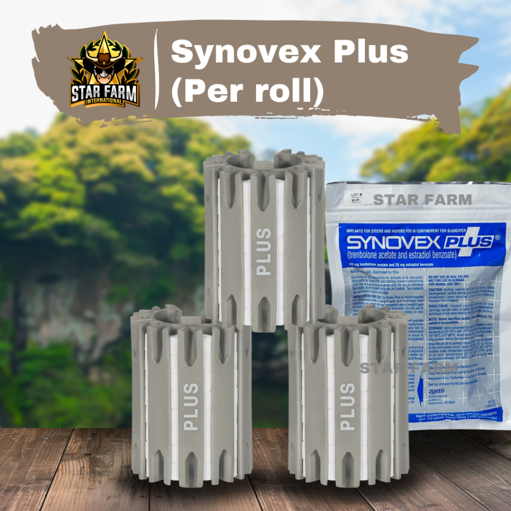 Synovex Plus ZOETIS Implant (PER ROLL) - STAR FARM