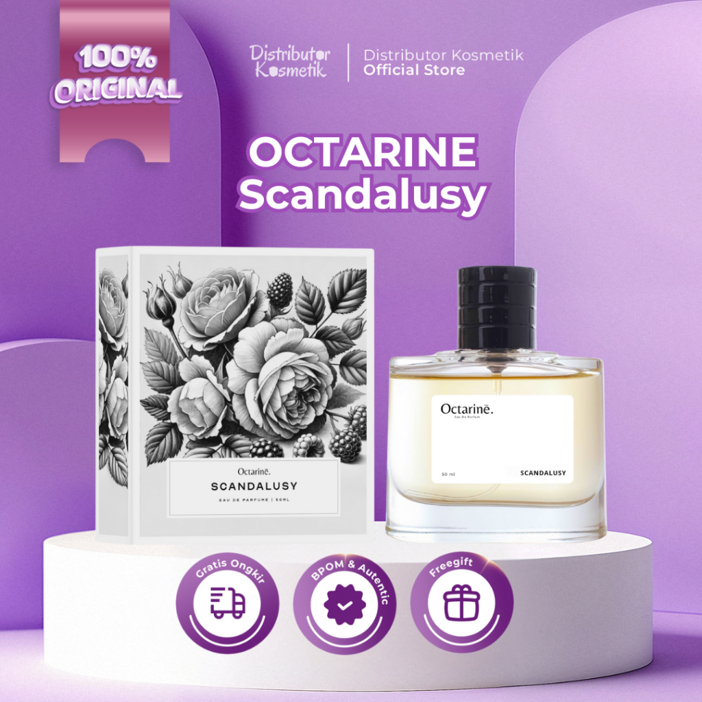 Octarine - Parfum Wanita Tahan Lama Aroma Lembut Elegan Inspired By SCANDALUSY | Parfume Farfum Perfume Minyak Wangi Cewek Cowok Murah Original