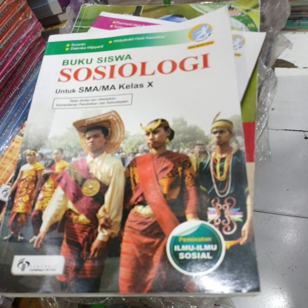buku sosiologi untuk SMA Ma kelas 10 peminatan ilmu-ilmu sosial kurikulum 2013 edisi revisi 2016 pen