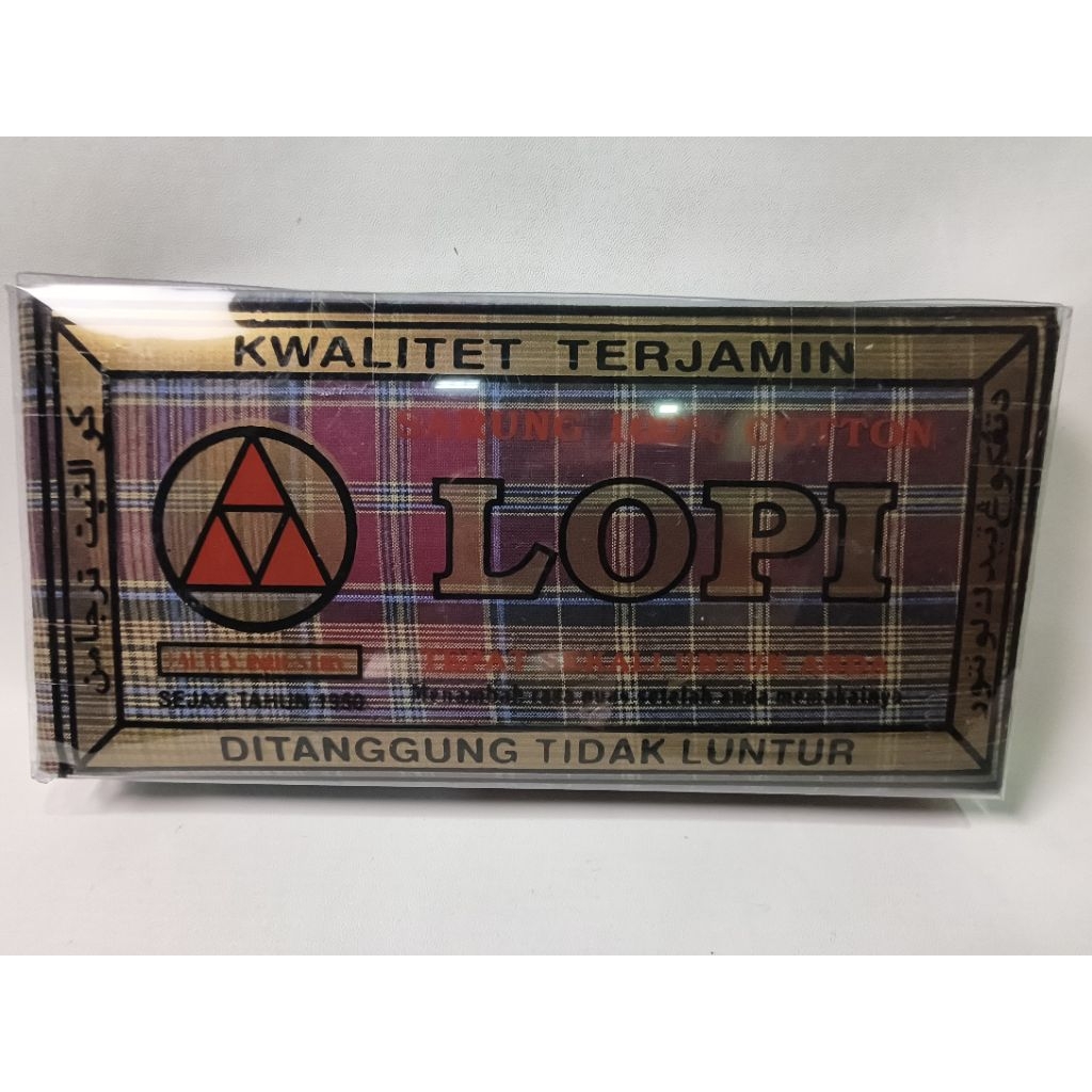 Sarung lopi benang 4000/ mandar hela