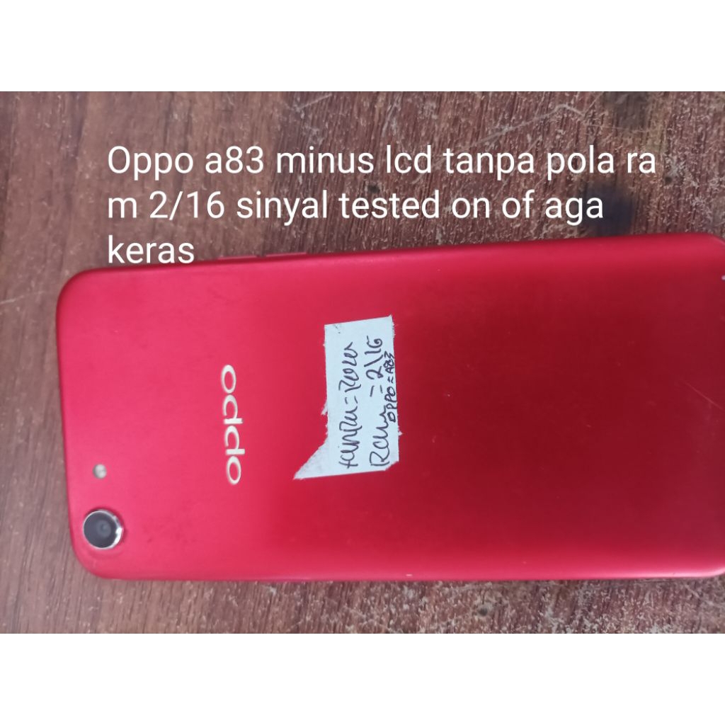 Oppo a83 minus lcd tanpa pola sinyal tested dan Oppo a71 min lcd