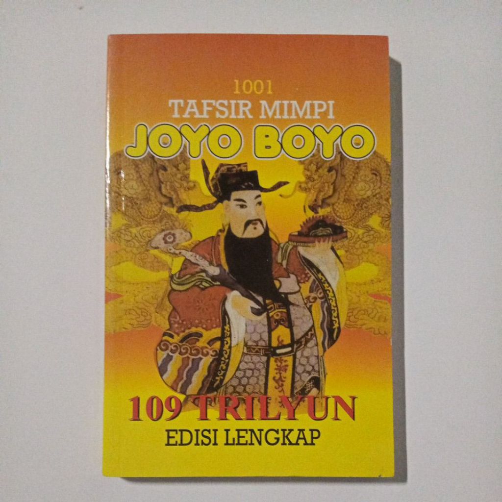 BUKU 1001 TAFSIR MIMPI JOYO BOYO EDISI TERLENGKAP VERSI CHINA-JAWA-INDONESIA