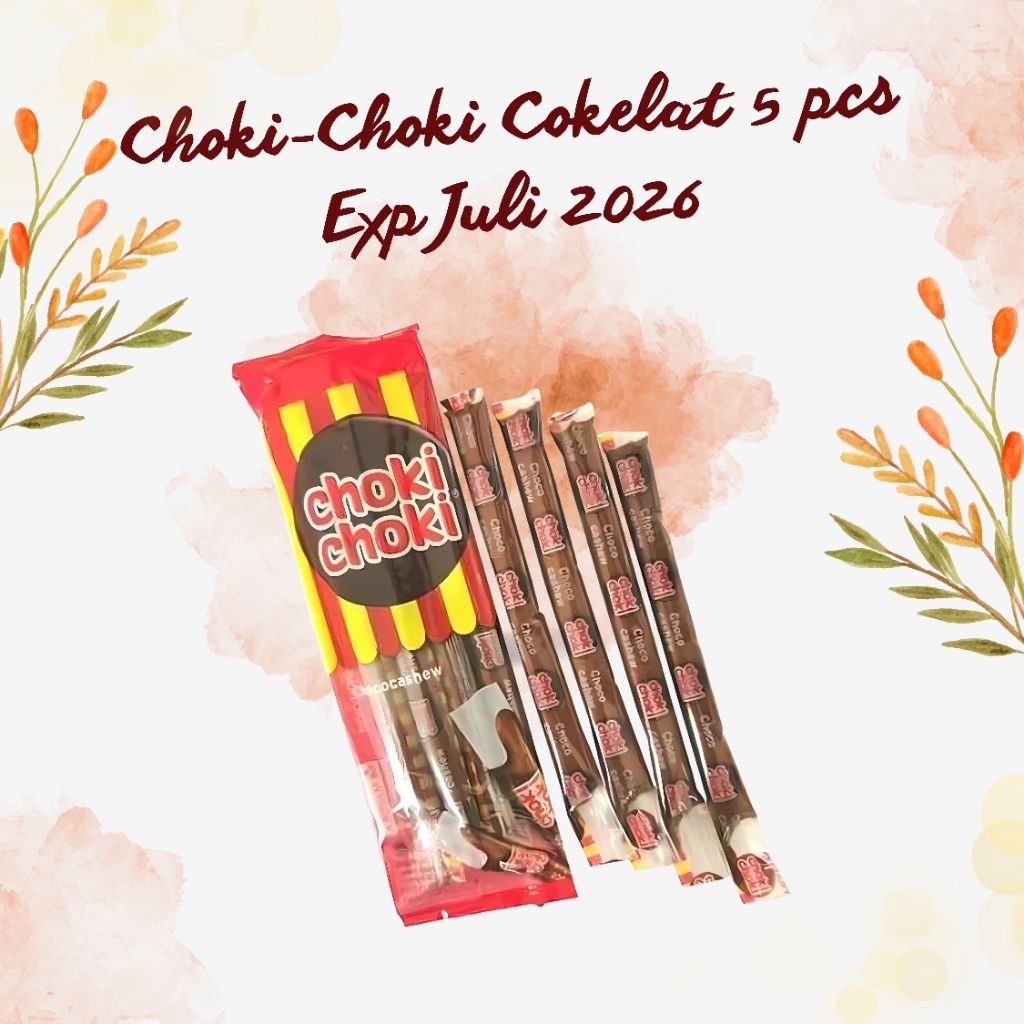 

Choki-Choki Cokelat 5 pcs ~ Exp Juli 2026