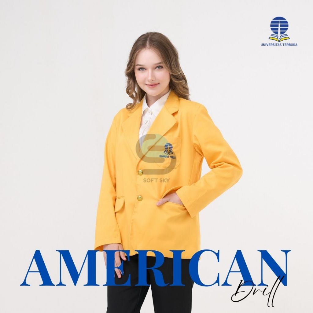 Jas Almet UT Universitas Terbuka Original – Almamater Mahasiswa Terbaru