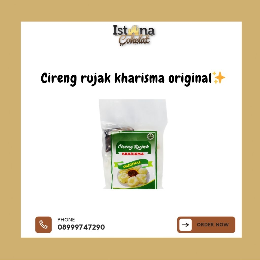 

[FROZEN] Cireng sambal rujak kharisma isi 20