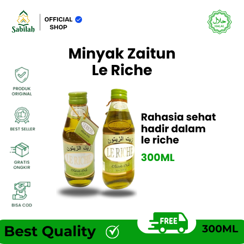

Minyak Zaitun LE RICHE | 300 ml