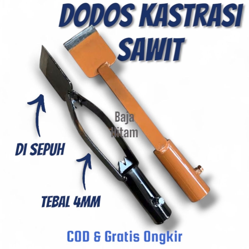 Dodos Kastrasi Sawit / Dodos Sawit / Alat Kastrasi Sawit Original / Alat Pencabut Sawit / Alat Perke