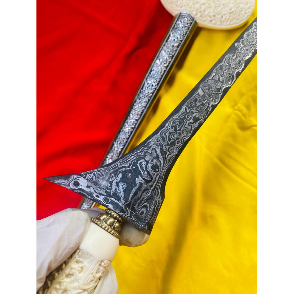 keris Pusaka BROJOL PB 38cm Pesi 7cm UDAN MAS TOP | warangka keris | deder keris | hulu keris | hand