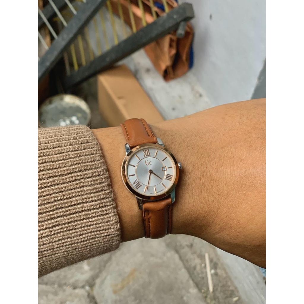 GC Slimclass Brown Y57006L1 Swiss Made Ronda Movement (gold edition)