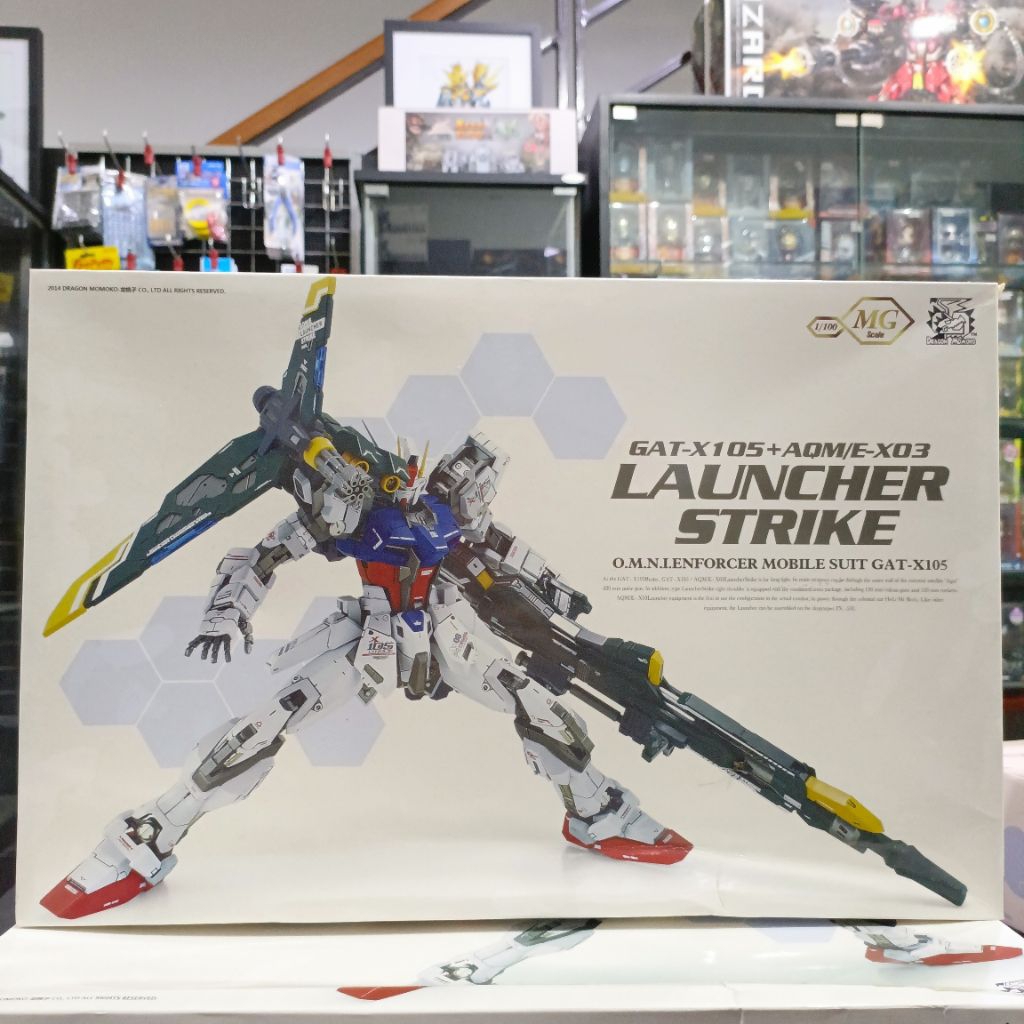 MG 1/100 Launcher Strike Dragon Momoko Model Kit