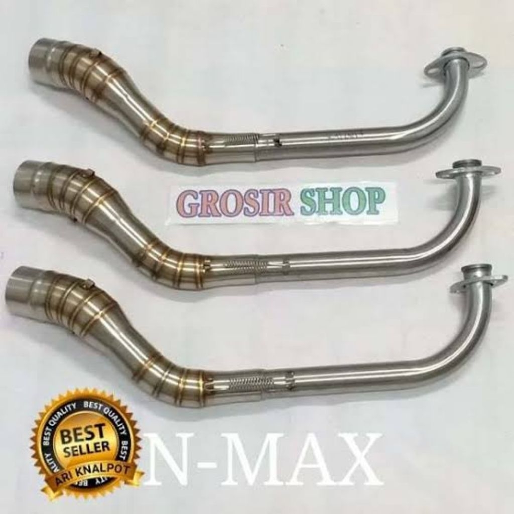 leher header knalpot racing NMAX old NMAX new inlet 50mm