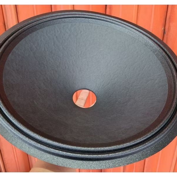 Conus daun speaker 15 inch import lubang 5cm kulit jeruk