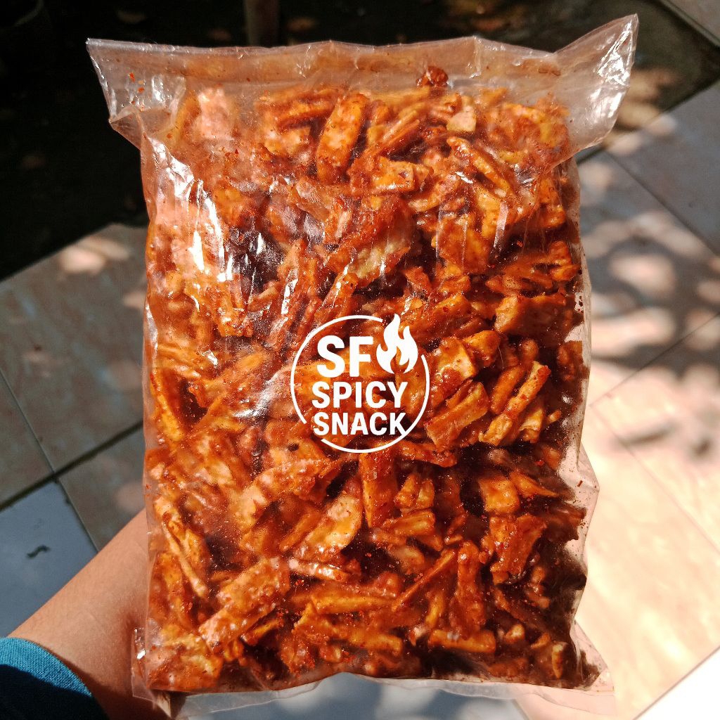 

SF keripik singkong bumbu balado asam pedas manis 500gram