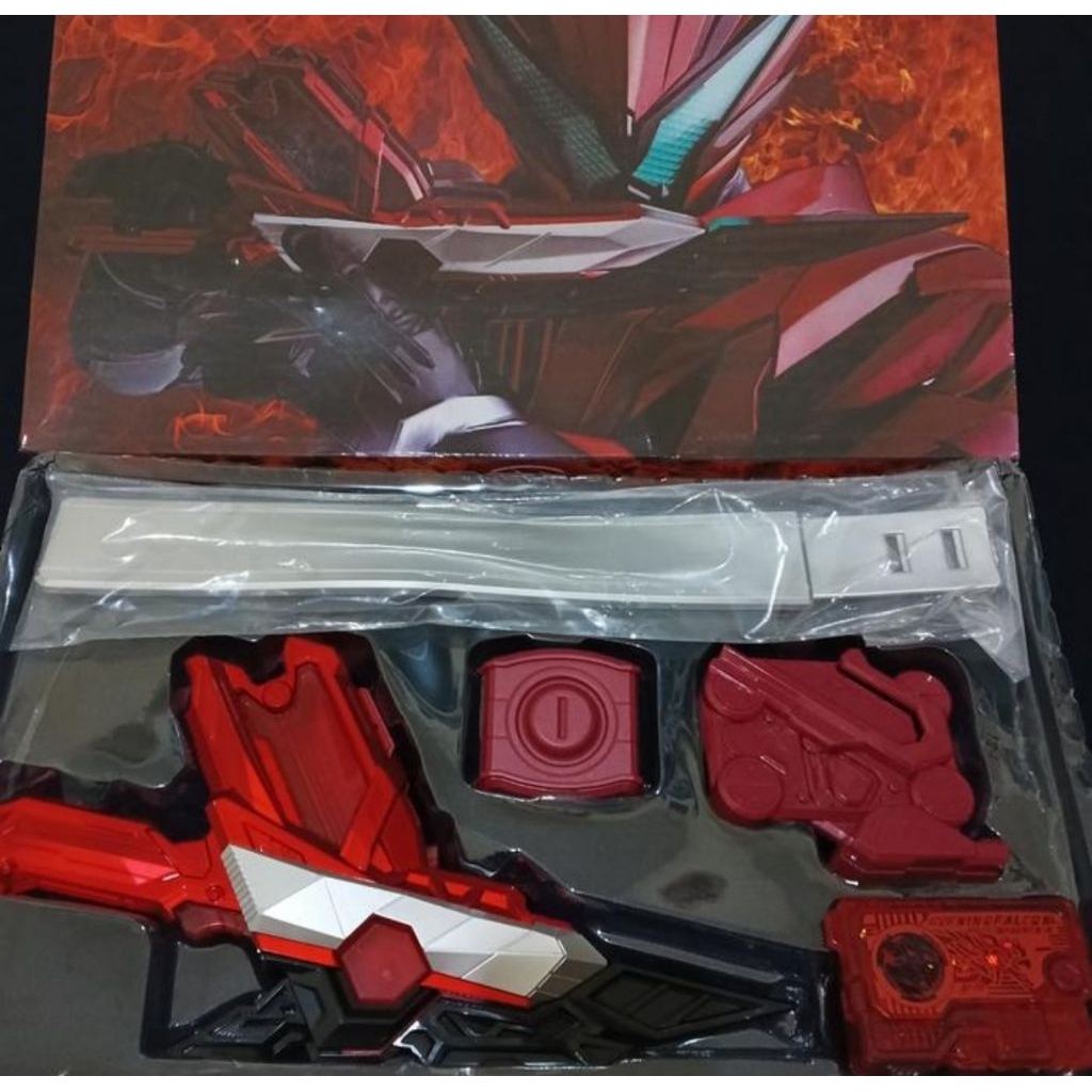 dx zaia slashriser slash riser kamen rider zero one burning falcon progrise key recast