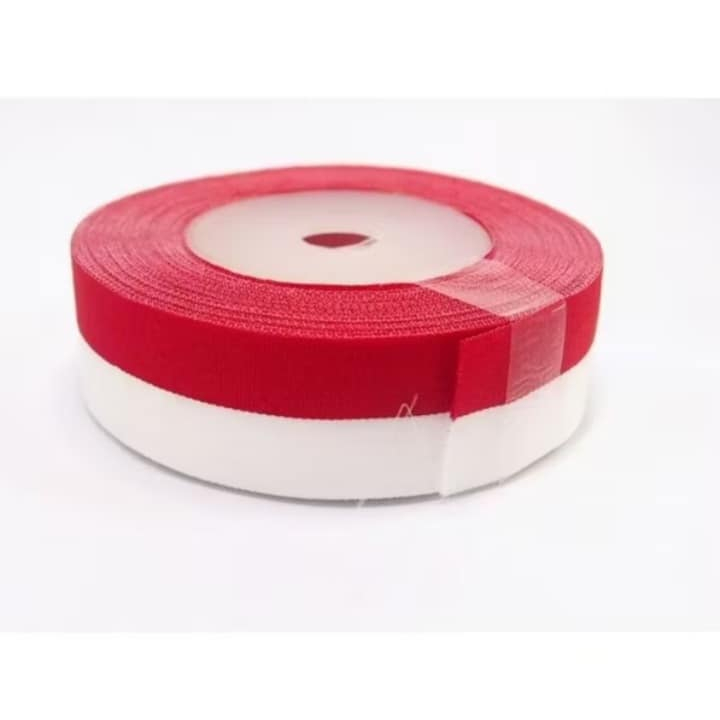 

PITA MERAH PUTIH LEBAR 2,5CM BAHAN SATIN ISI 18 METER / PITA SATIN