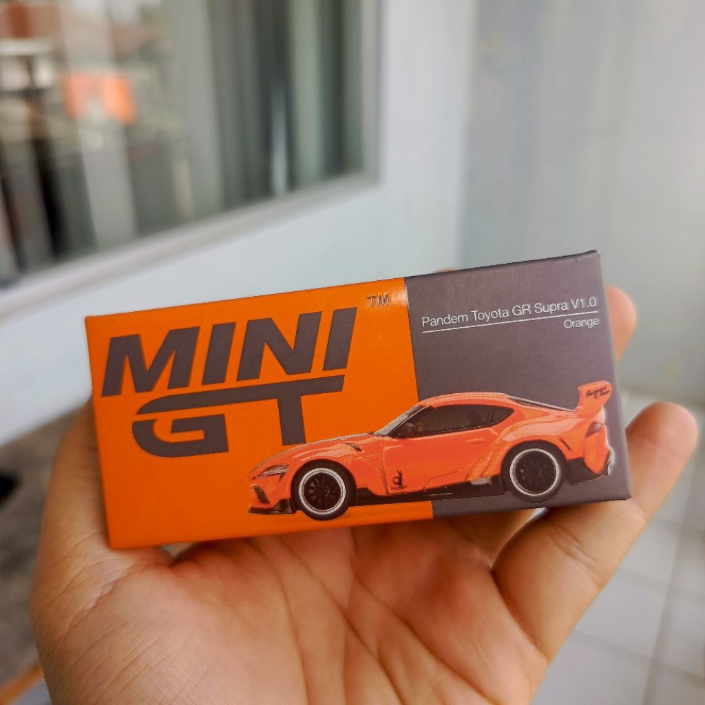 Mini GT Supra Pandem V1 Orange
