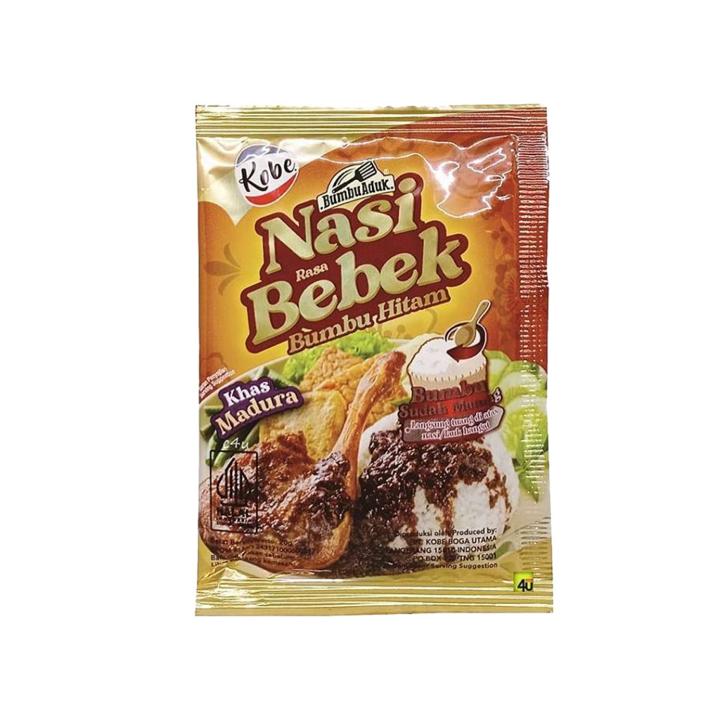 

NEW ITEM KOBE BUMBU BEBEK PACK ISI 3 BAHAN MASAK INSTAN