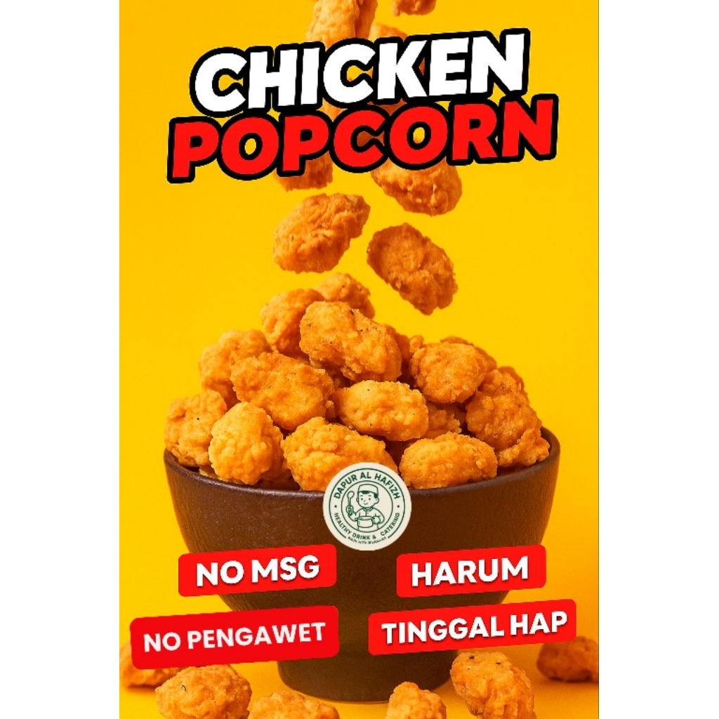 

Chicken Popcorn Frozen – Camilan Ayam Krispi Homemade Tanpa MSG / Pengawet – Snack Frozen Food Favorit Anak