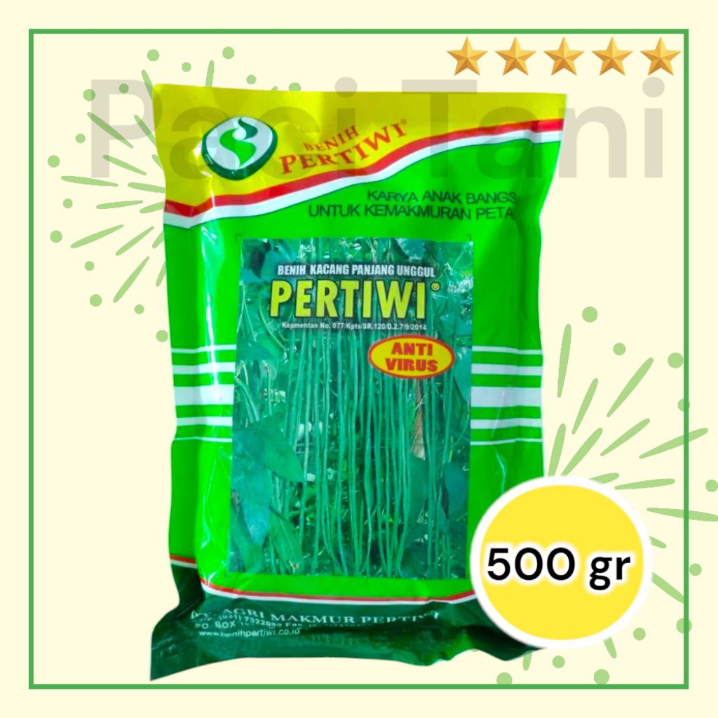 

Kacang Panjang Merah Putih Pertiwi 500gr Anti Virus