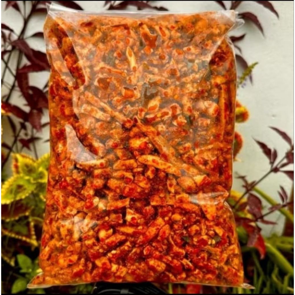 

Seblak basreng keriuk pedas daun jeruk bumbu rempah Melimpah 500gr