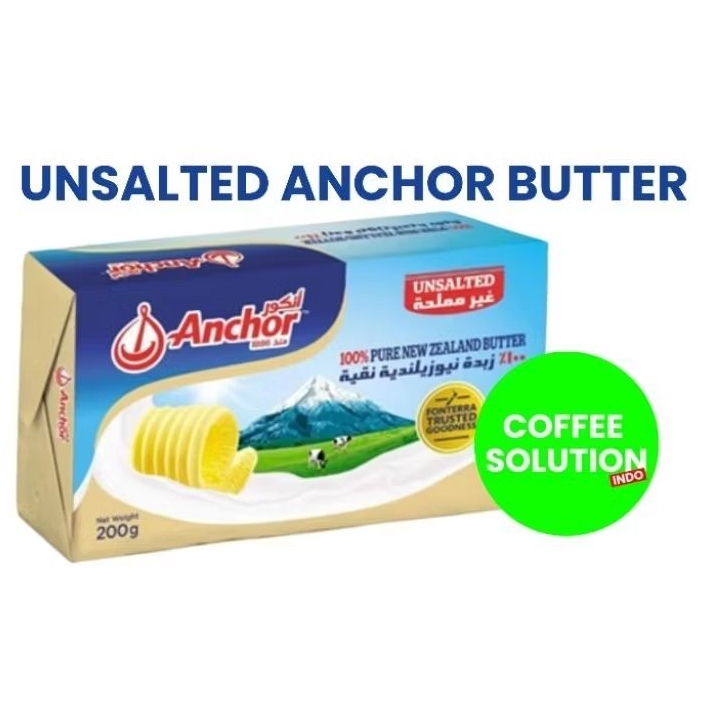 

ANCHOR UNSALTED BUTTER 200GRAM TERMURAH!!