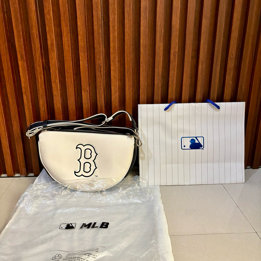 preloved tas sling bag mlb authentic asli