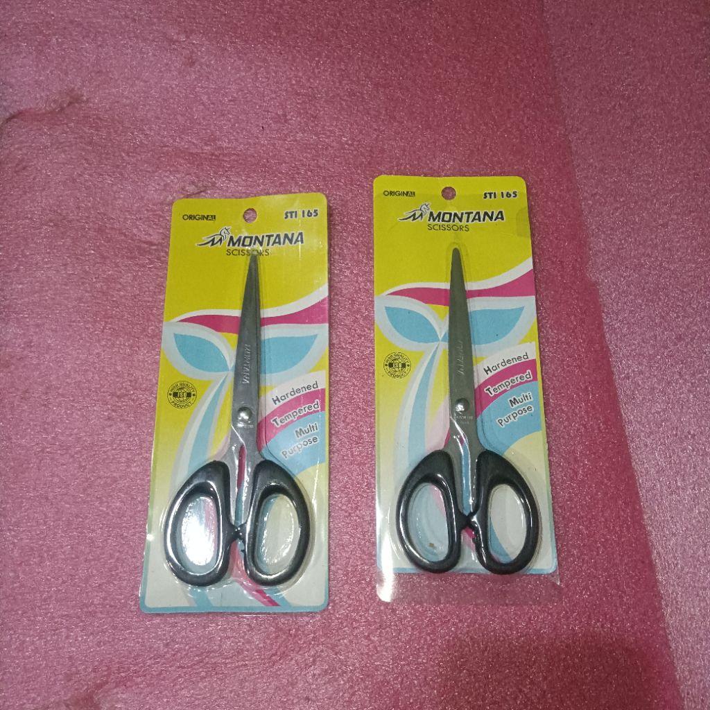 

gunting Montana gagang hitam stainless harga 1 pcs