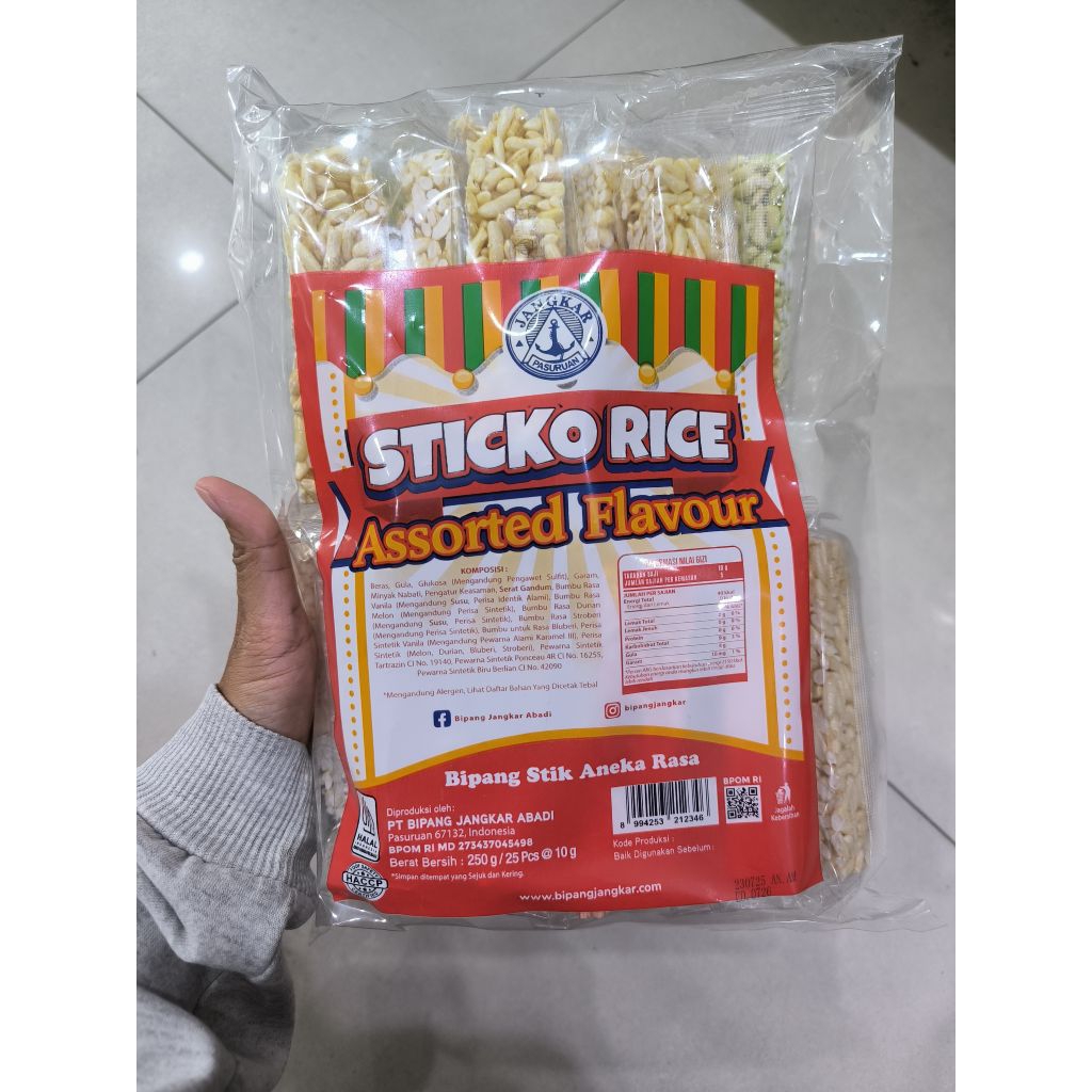 

BIPANG JANGKAR Stik Buah Aneka Rasa 25 Pcs
