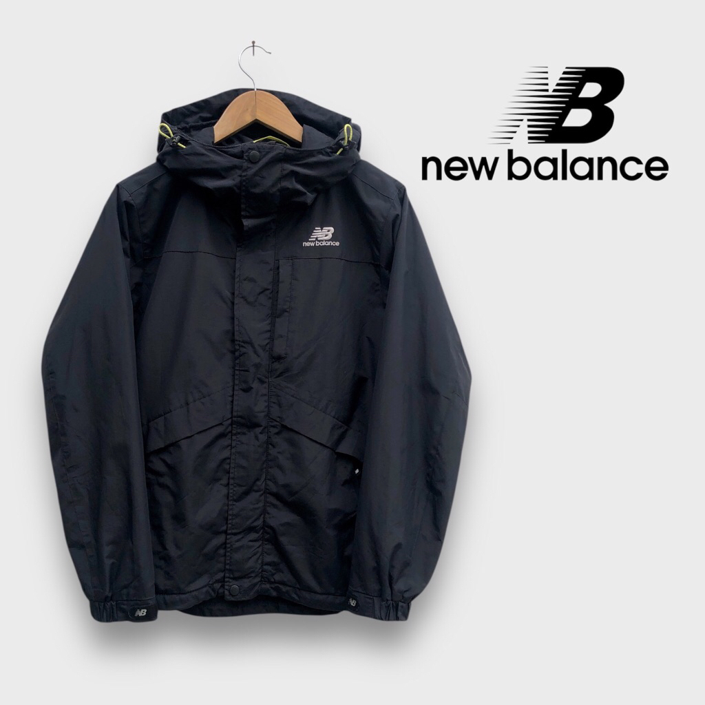 Jaket New Balance NB Outdoor GorpCore Full Black Size M