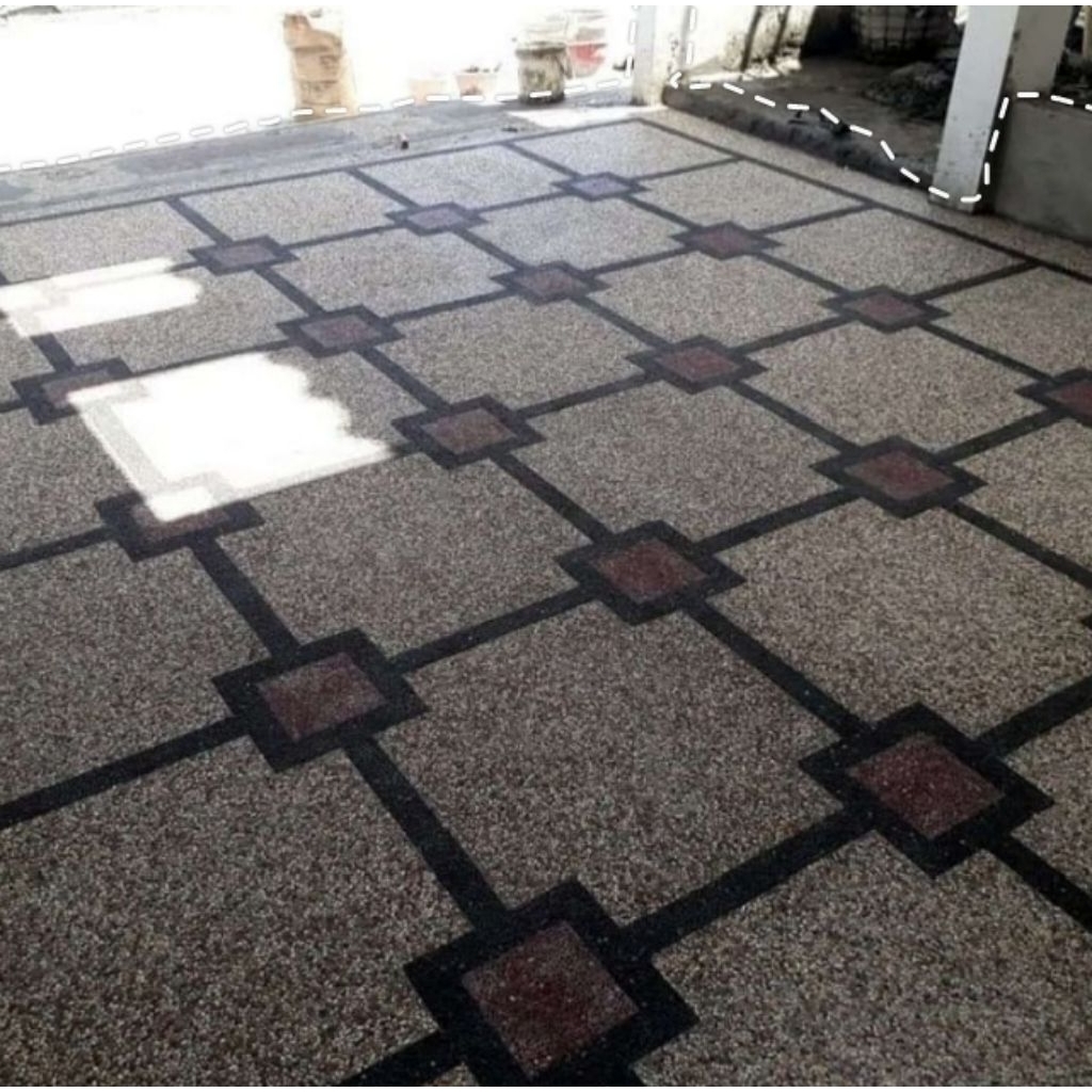 batu sikat motif carport