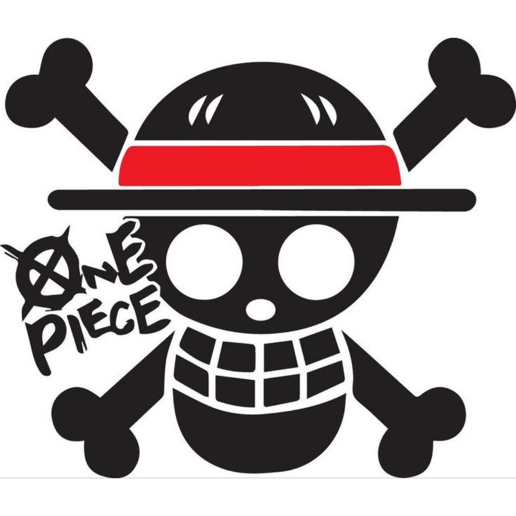 Sticker kaca mobil body mobil one piece stiker kaca body mobil keren terbaru terlaris one piece