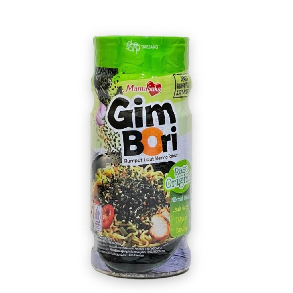 

Gim Bori Rumput Laut Kering Tabur 30 gr Mama Suka