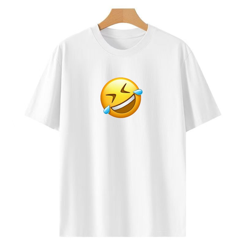 [COD] T-shirt Kaos pria dan wanita longgar gaya Korea viral 2025  Fashion