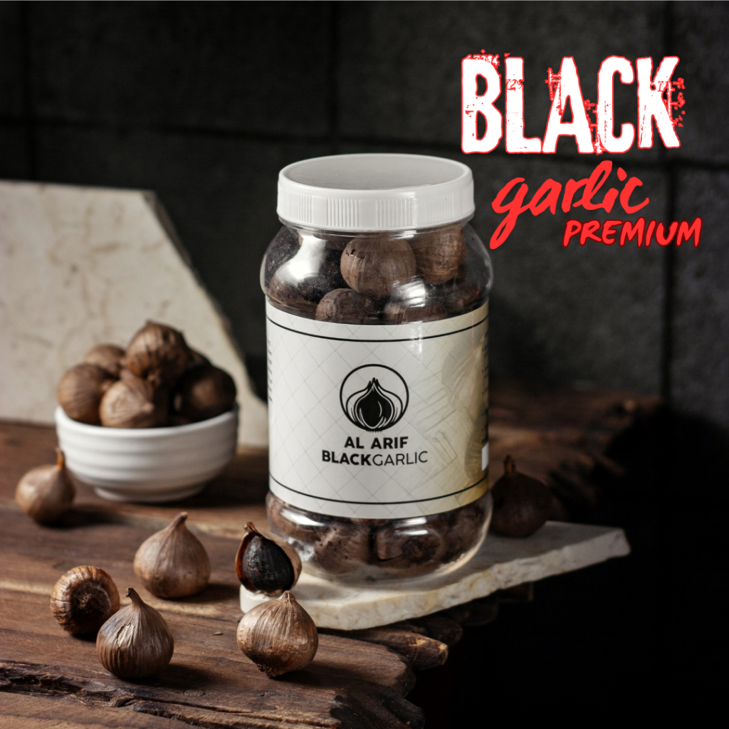 

Bawang Hitam Tunggal Alarif Black Garlic 200g