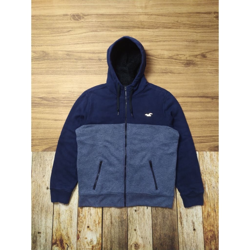 Hollister Sherpa Zip Hoodie
