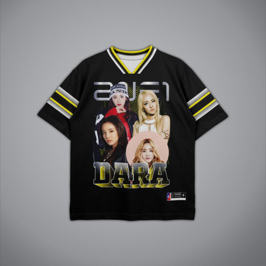 SLAMDUNK JERSEY- 2NE1 DARA JERSEY OVERSIZE JERSEY KPOP