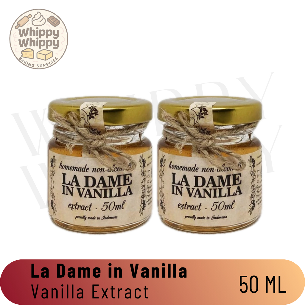 

La Dame Vanilla Extract Halal 50 ML / Vanilla Extract 50ml / Vanilla extract